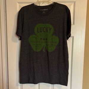 Lucky Brand blue short sleeve graphic t-shirt size medium